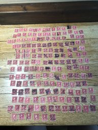 Type 1, 554-624 Stamps (over 170 Count). Lot 13