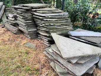 A Large Selection Of Bluestone And Slate - More Of The Old Patio