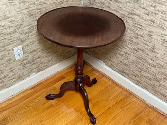 Vintage Mahogany Tilt Top Table