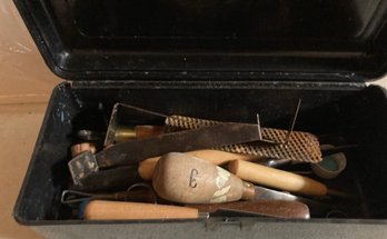 HUGE Lot Of Pottery Tools With Box Fantastic Set