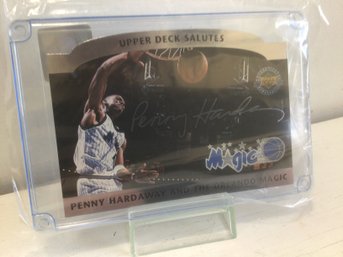 Signed Penny Hardaway Orlando Magic