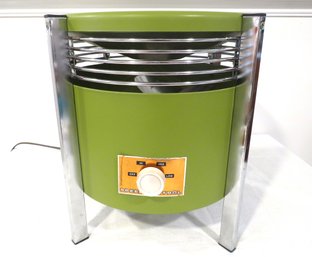 Vintage Avocado Green Hassock Speed Control Fan