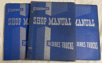 Three 1954 Studebaker 3R Truck Shop Manuals