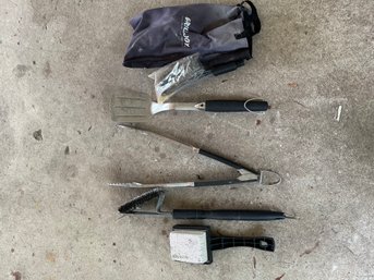 Small Lot Of Grill Tools