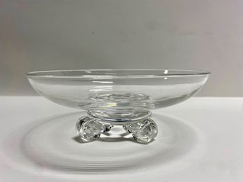 Steuben Low Bowl By John Dreeves