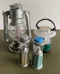 Four Battery Operated Lanterns