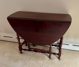 Vintage Dropleaf Table W/ Drawer