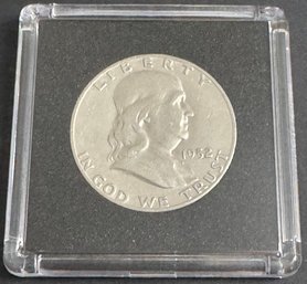 1952-S Benjamin Franklin Silver Half Dollar