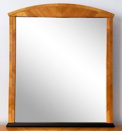 An Italian Modern Inlaid Marquetry Mirror By Alf Italia