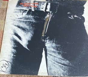 THE ROLLING STONES - STICKY FINGERS - LP - ORIG. 1971 COC 39105 REAL WORKING  ZIPPER