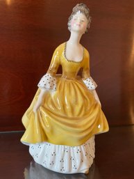 Royal Doulton ' Coralie'  7 ' Tall Porcelain Figure.