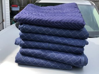 Lot Of Six (6) Like New Moving Blankets / Quilts - Great Condition - You Can Never Have Too Many Of These !