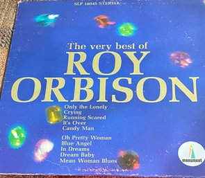 ROY ORBISON - THE VERY BEST OF - VINYL RECORD SLP18045- LP- VG CONDITION