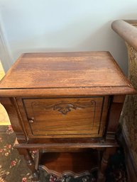 Antique Humidor With Original Interior