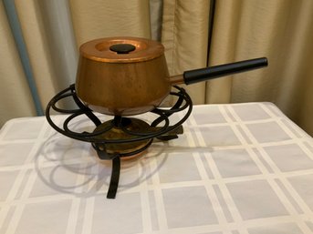 Vintage Fondue Pot