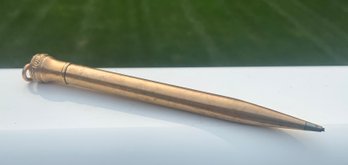 Antique Wahl Ver Sharp Solid Gold Filled Pencil  ~ Chatelaine ~ (D)