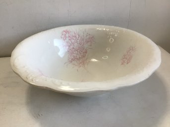 Homer Laughlin Large Floral Bowl