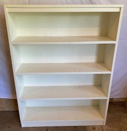 Painted Wooden Bookshelf