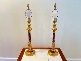 Pair Of Wildwood Lamps