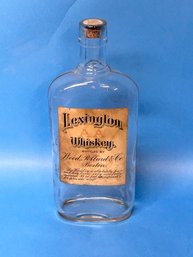Prohibition Era AA Whiskey Bottle