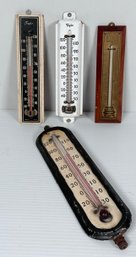 Group Of Four Vintage Taylor Thermometers