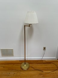 Vintage Brass Standard Lamp Floor Reading Lamp #2