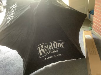 Aaa Innovations 7x6 Wood Market Ketel One Vodka Family Made Umbrella