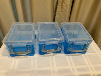 Trio Of Storage Boxes