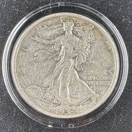 1934 Walking Liberty Silver Half Dollar