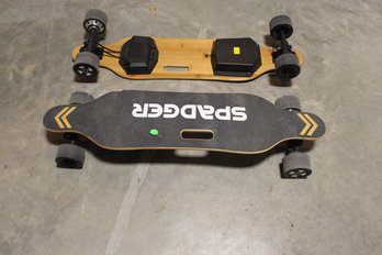 Spadger Powered Skateboard 2 Of 2