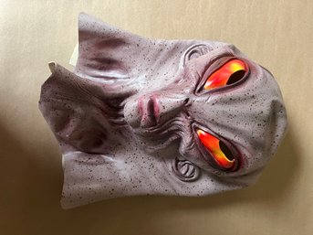 Unused Rubber Alien Head Mask