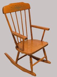 Thayer Children's Spindle Back Rocking Chair