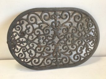 Large Cast Iron Trivet