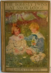 Vintage 1913 Bobbsey Twins At Snow Lodge Book