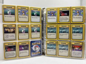 Collection Of Pokmon Trainer Cards.