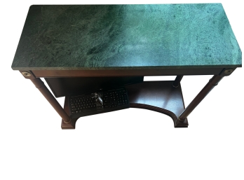 Regency Style Green Marble Top Entry Table/console