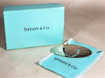 Tiffany & Co. Sterling Silver Globe Bookmark In Original Box