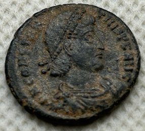 Ancient Roman Bronze Coin- Circa 300 AD