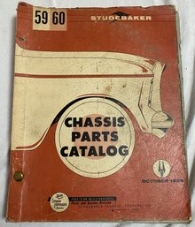 1959-1960 Studebaker Chassis Parts Catalog