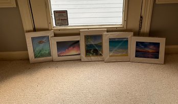 Lot Of Small Matted Art Prints - Sealed