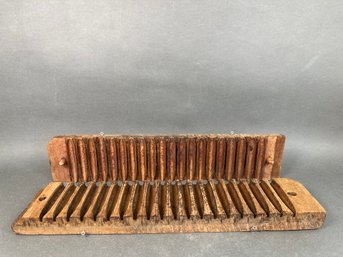 Vintage Wooden Cigar Molds