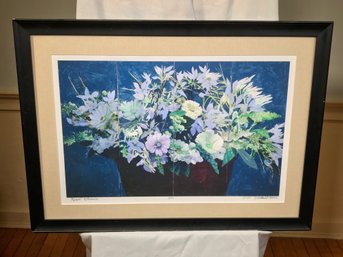 Fantastic MICHAEL MORRIS Signed / Numbered Print- Night Blooms - 2/10 - Dated 2007 - Nice Large Piece