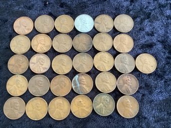 Mixed Wheat/Steel Pennies #10