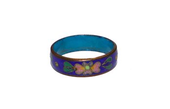 Asian Cloisonne Ring Size 8