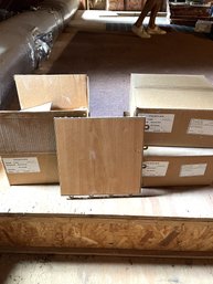 3 Boxes Of Tileflex Interlocking Vinyl Wood Plank Floor Tile