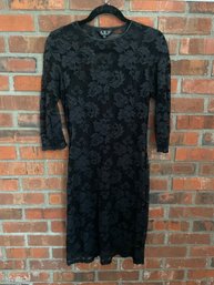 Allen B. Schwartz Stretchy Lace Sheath 2-piece Dress Size Petite/small