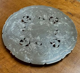 Mid Century GORHAM Silver Plate Trivet