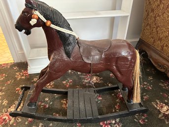 Antique Child's Rocking Horse