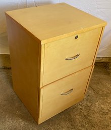 Contemporary Two Drawer File Cabinet