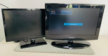 Pair Of SAMSUNG Flat Tv's